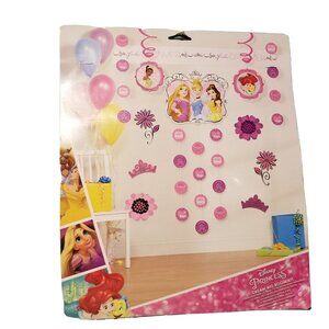 Disney Princess Dream Big Room Kit 30 Piece Birthday Party Decorations Sealed